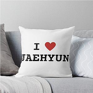 I Heart Jaehyun NCT 127 Throw Pillow