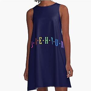 Jaehyun Colorful A-Line Dress
