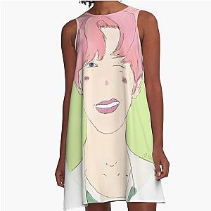 Jaehyun NCT Resonance Pt 2 Headshot Cute Portrait A-Line Dress
