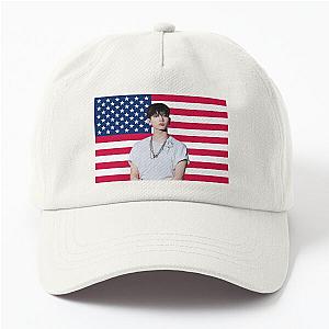 Jaehyun US Flag Myung Jaehyun Dad Hat