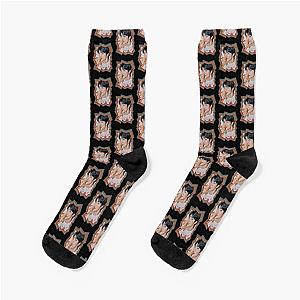 Jeong Yuno NCT Jaehyun Korean Kpop Retro Color Oil Paint Design Sock