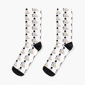 Jaehyun Be Quiet Meme Socks