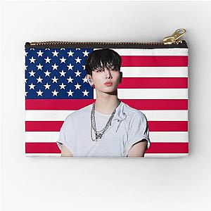 Jaehyun US Flag Myung Jaehyun BOYNEXTDOOR Zipper Pouch
