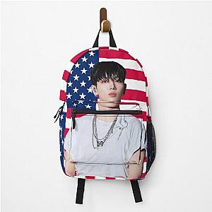 Jaehyun US Flag Myung Jaehyun Backpack BOYNEXTDOOR