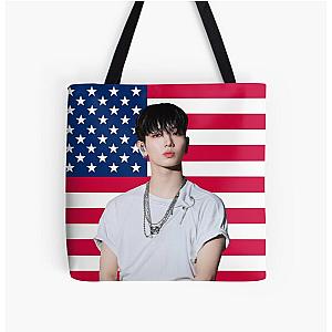 Jaehyun US Flag Myung Jaehyun Boy Next Door Tote Bag