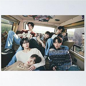 BOYNEXTDOOR Earth, Wind & Fire JAEHYUN, SUNGHO, RIWOO, TAESAN, LEEHAN, WOONHAK Poster
