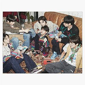 BOYNEXTDOOR kpop boy group members poster JAEHYUN SUNGHO RIWOO TAESAN LEEHAN WOONHAK Jigsaw Puzzle