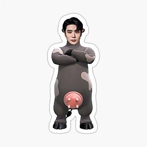 Jung Jae-Hyun Cow Sticker