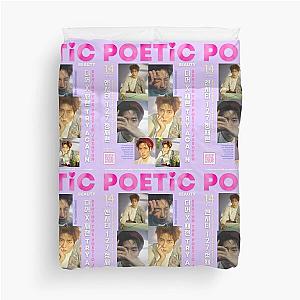KPop NCT 127 Jung Jaehun Try Again Poetic Beauty Magazine Wall Decor Duvet Cover