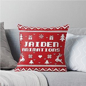 Jaiden Animations Christmas Gift Ugly Loverly 8bit Art Throw Pillow
