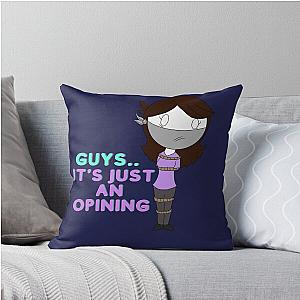 Jaiden Animations It's Just an Opinion Throw Pillow