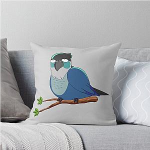 Jaiden animations cute bird on a leaf watching you