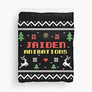 Jaiden animations christmas gift coloured lovely pixel artwork 8bitart Duvet Cover
