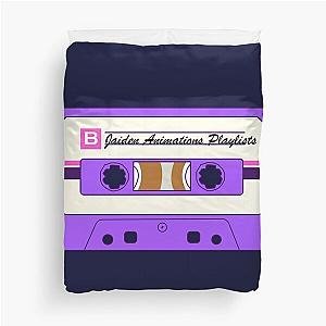 Jaiden Animations playlists of funny retro audio music, humor quotes and Duvet Cover