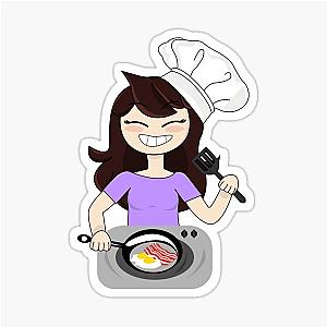 Jaiden Animations Making Bacon and Eggs for Breakfast and Have Fun, Best Selling Jaiden Animations, Stickers