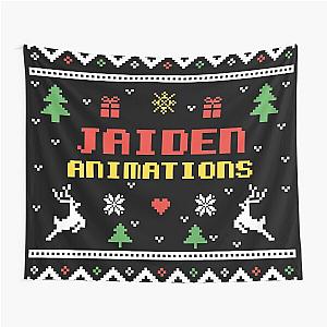Jaiden Animations Christmas Gift Colored Ugly Lovely Sweater Tapestry
