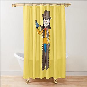Jaiden Animations Cowboy Halloween Costumes Her Bird Cute Moment Parrot Watching Funny Shower Curtain