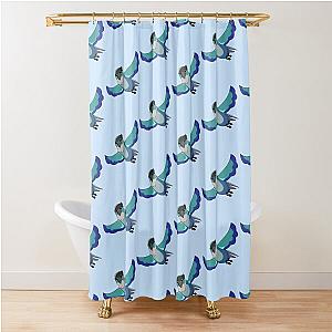 Jaiden Animations Cute Bird Shower Curtain
