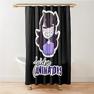 Jaiden Animations Merch Shower Curtain