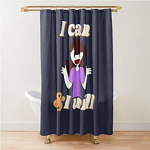 Jaiden Animations I Did It Shower Curtain