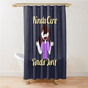 Jaiden Animations Kinda Doesn't Shower Curtain