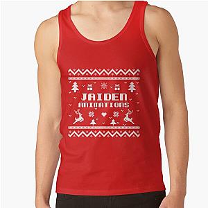 Jaiden animations Christmas gift ugly lovely sweater, funny pixel Tank Top