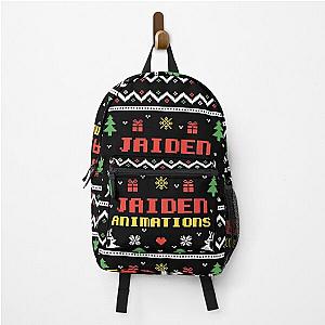 Jaiden Animations Christmas Gift Ugly Lovely Sweater Funny Pixel Artwork 8BitArt Backpack