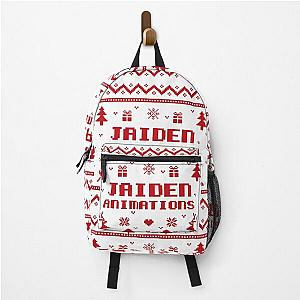Jaiden animations christmas gift red ugly lovely sweater, pixel artwork, 8bitart Backpack