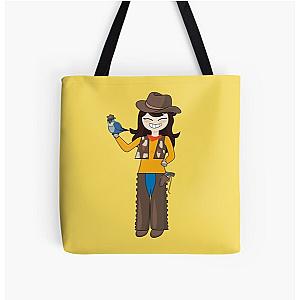 Jaiden animations cowboy Halloween costumes All Over Print Tote Bag
