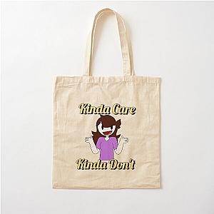 Jaiden Animations Kinda Don't Cotton Tote Bag