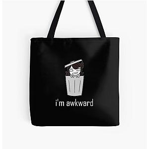 Jaiden animations awkward All Over Print Tote Bag