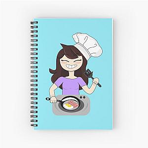 Jaiden Animations Making Bacon And Eggs For Breakfast And Have Fun Best Selling Jaiden Animations Spiral Notebook