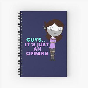 Jaiden Animations Sticker It's Just Spiral Notebook
