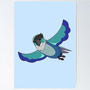 Jaiden Animations cute bird flight watching you funny Poster