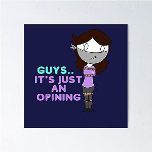 Jaiden Animations Sticker It's an Opening Poster