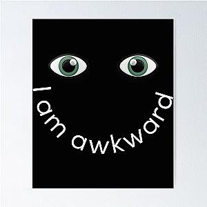 Jaiden Animations I'm Awkward Funky Design Poster
