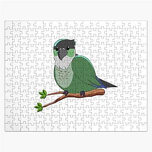 Jaiden's animations of a green bird on a leaf with a parrot watching you is funny also a jigsaw puzzle
