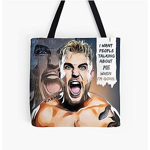 Jake Paul vs Naysayers All Over Print Tote Bag RB1306