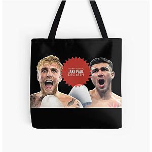 Jake Paul vs Tommy Fury All Over Print Tote Bag RB1306