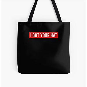 i got your hat - gotcha hat - jake paul black eye All Over Print Tote Bag RB1306