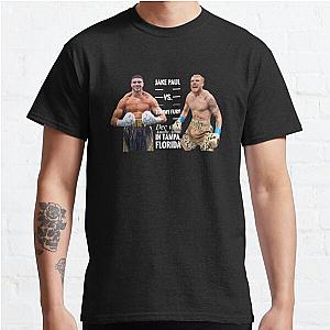 Jake Paul vs Tommy Fury  Classic T-Shirt RB1306