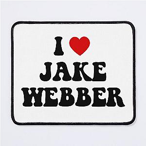 I Heart Jake Microfiber Mouse Pad