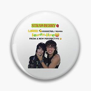 Johnnie Gilbert & Jake Webber Ironic Fan Design Pin