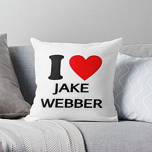 I HEART | Jake Webber Throw Pillow