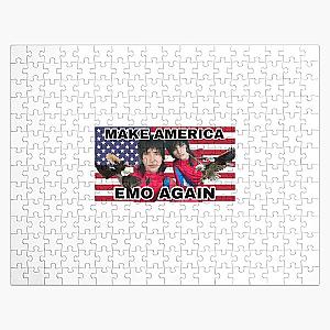 America Emo Again Johnnie Gilbert and Jake Webber  Jigsaw Puzzle