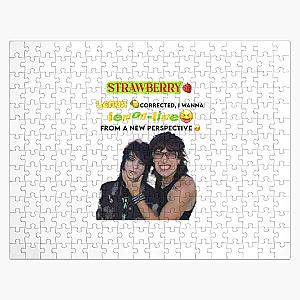 Johnnie Gilbert & Jake Webber Ironic Fan Design Jigsaw Puzzle