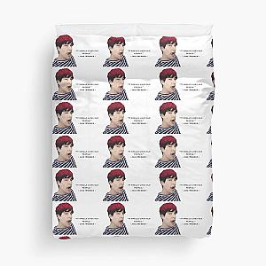 Jake Webber - quote  Duvet Cover