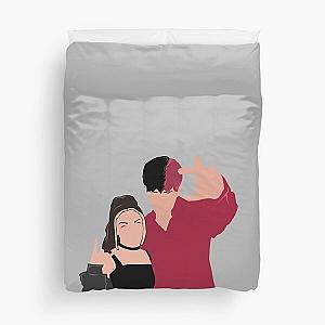 Tara Yummy and Jake Webber Duvet Cover