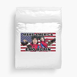 America Emo Again Johnnie Gilbert and Jake Webber  Duvet Cover