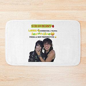 Johnnie Gilbert & Jake Webber Ironic Fan Design Bath Mat